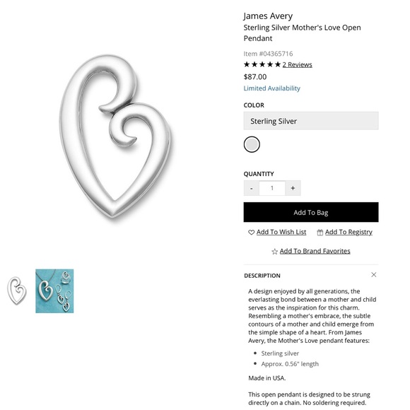 James Avery | Jewelry | James Avery 
